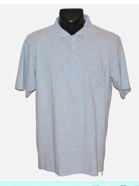 Beautiful B. Draddy Sport Pima Cotton Stretch Polo, Large No Club Logos